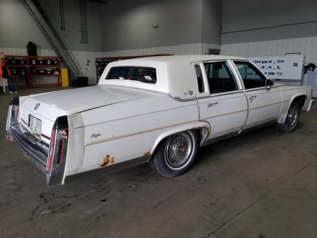 1G6DW51Y1KR710401 - 1989 CADILLAC BROUGHAM WHITE photo 3