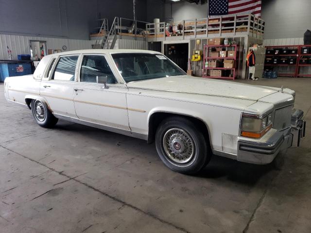 1G6DW51Y1KR710401 - 1989 CADILLAC BROUGHAM WHITE photo 4