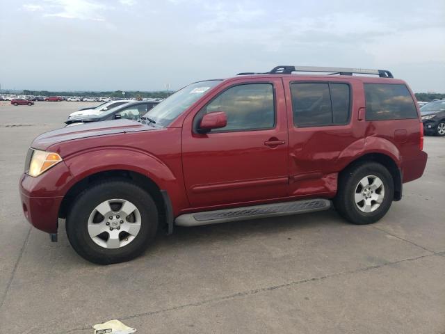 5N1AR18U65C789781 - 2005 NISSAN PATHFINDER LE 勃艮第红 照片 1