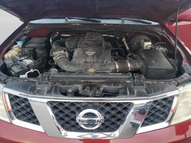 5N1AR18U65C789781 - 2005 NISSAN PATHFINDER LE 勃艮第红 照片 12