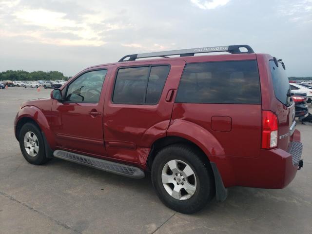 5N1AR18U65C789781 - 2005 NISSAN PATHFINDER LE 勃艮第红 照片 2