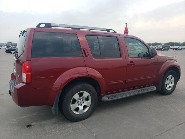 5N1AR18U65C789781 - 2005 NISSAN PATHFINDER LE 勃艮第红 照片 3