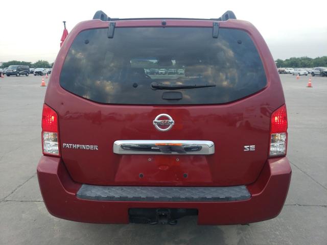 5N1AR18U65C789781 - 2005 NISSAN PATHFINDER LE 勃艮第红 照片 6
