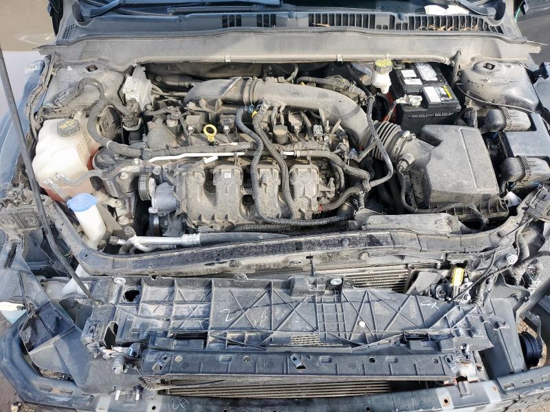 3FA6P0T9XKR264769 - 2019 FORD FUSION SE BLACK photo 11