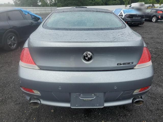 WBAEH73485B216175 - 2005 BMW 645 CI AUTOMATIC SILVER photo 6