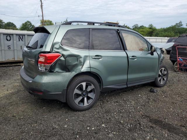 JF2SJALC9HH433350 - 2017 SUBARU FORESTER 2.5I LIMITED GREEN photo 3