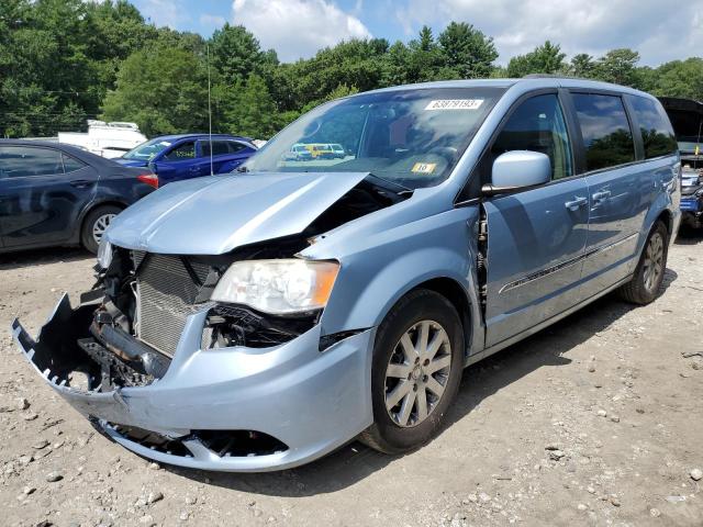 2C4RC1BG9DR631307 - 2013 CHRYSLER TOWN & COU TOURING BLUE photo 1