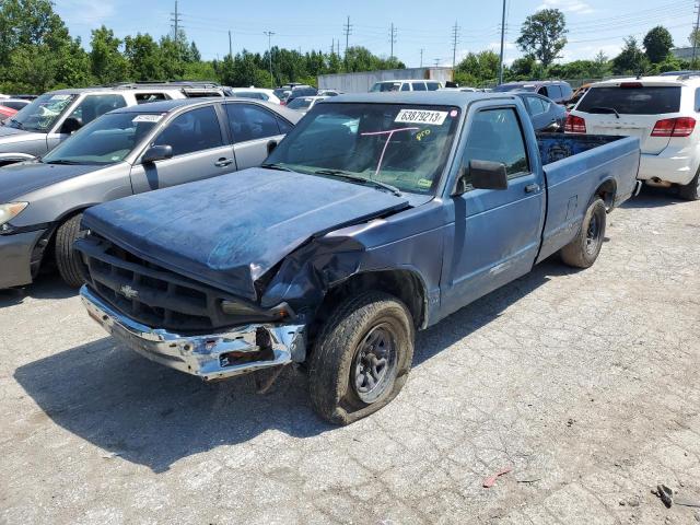 1GCCS14R8P8101515 - 1993 CHEVROLET S TRUCK S10 BLUE photo 1