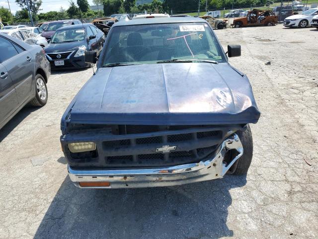 1GCCS14R8P8101515 - 1993 CHEVROLET S TRUCK S10 BLUE photo 5