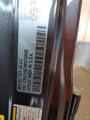 1C4HJXDG1MW738845 - 2021 JEEP WRANGLER U SPORT 灰色 照片 14