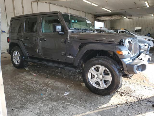 1C4HJXDG1MW738845 - 2021 JEEP WRANGLER U SPORT 灰色 照片 4