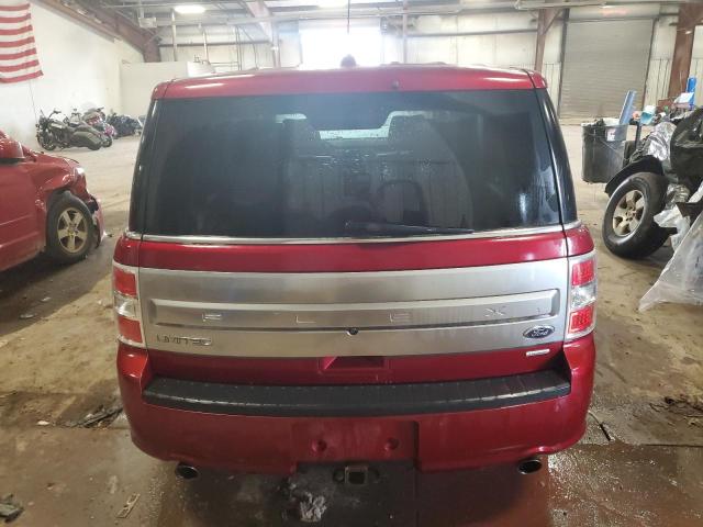 2FMHK6DTXEBD20643 - 2014 FORD FLEX LIMITED RED photo 6