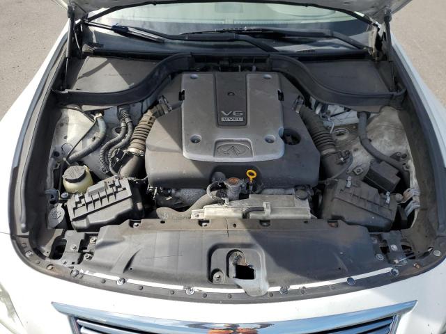 JN1CV6AP0BM509713 - 2011 INFINITI G37 BASE WHITE photo 11
