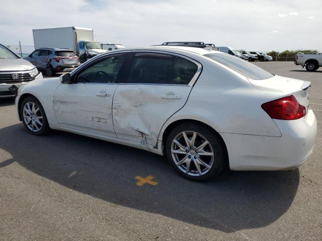 JN1CV6AP0BM509713 - 2011 INFINITI G37 BASE WHITE photo 2