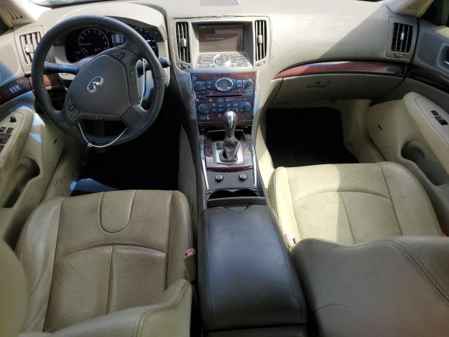 JN1CV6AP0BM509713 - 2011 INFINITI G37 BASE WHITE photo 8