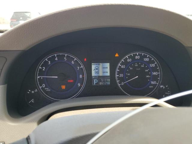 JN1CV6AP0BM509713 - 2011 INFINITI G37 BASE WHITE photo 9