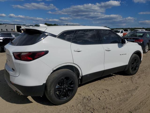 3GNKBHR43NS121863 - 2022 CHEVROLET BLAZER 2LT WHITE photo 3