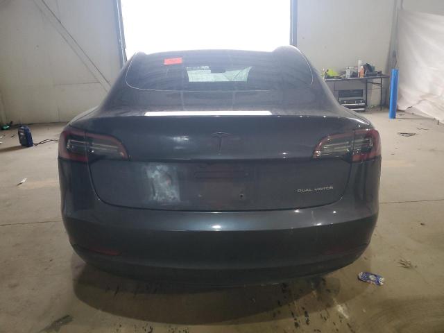 5YJ3E1EB0JF119457 - 2018 TESLA MODEL 3 Графитовый фото 6