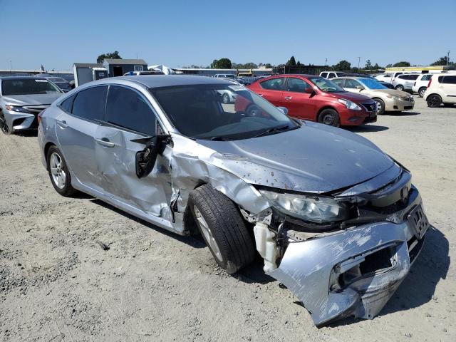 19XFC2F5XJE200201 - 2018 HONDA CIVIC LX 银色 照片 4