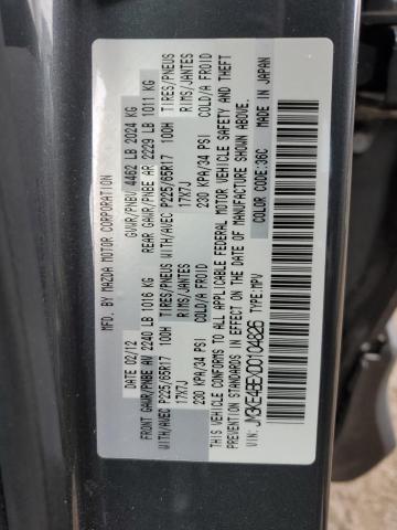 JM3KE4BEXD0104826 - 2013 MAZDA CX-5 SPORT GRAY photo 10