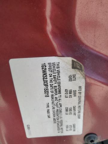 1G2WK52JX3F152218 - 2003 PONTIAC GRAND PRIX SE ყავისფერი ფოტო 12