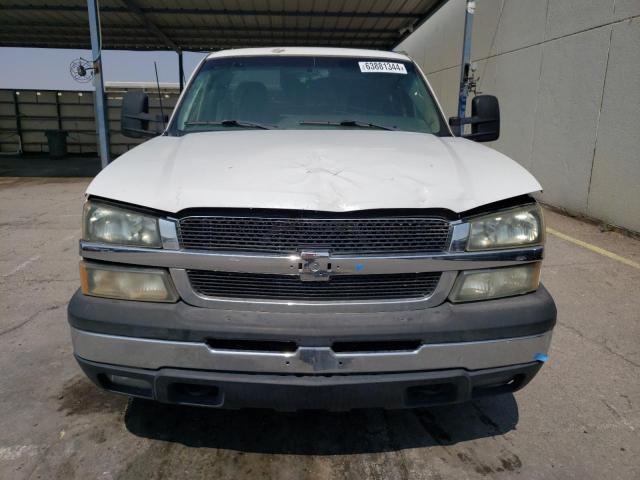 1GCEC14T35Z286534 - 2005 CHEVROLET SILVERADO C1500 WHITE photo 5