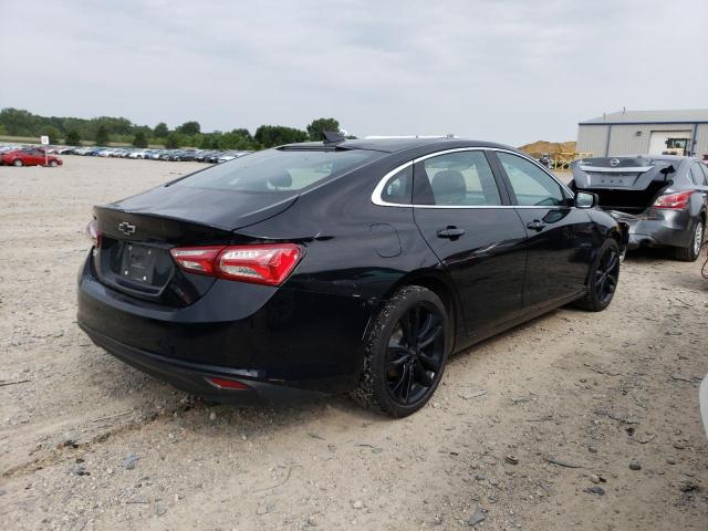 1G1ZD5ST3MF063170 - 2021 CHEVROLET MALIBU LT BLACK photo 3