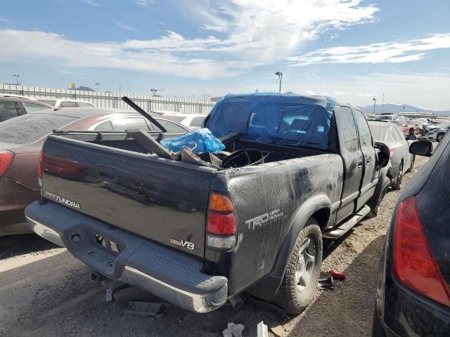 5TBRT34162S244599 - 2002 TOYOTA TUNDRA ACCESS CAB Schwarz Foto 3