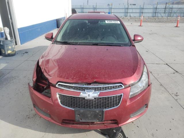 1G1PJ5SC0C7351639 - 2012 CHEVROLET CRUZE ECO RED photo 5