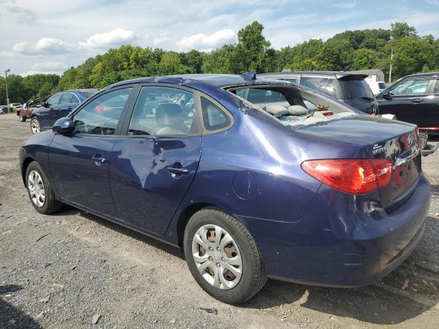 KMHDU4AD3AU970932 - 2010 HYUNDAI ELANTRA BLUE BLUE photo 2