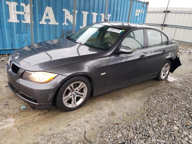 WBAVA37598NL48722 - 2008 BMW 328I I BLACK photo 1