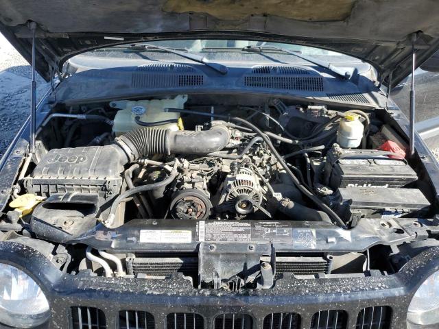 1J4GL48K35W629852 - 2005 JEEP LIBERTY SPORT BLACK photo 11
