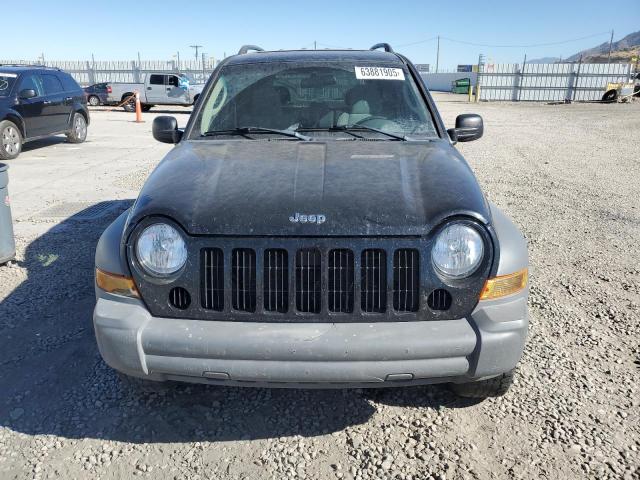 1J4GL48K35W629852 - 2005 JEEP LIBERTY SPORT BLACK photo 5