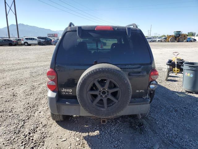 1J4GL48K35W629852 - 2005 JEEP LIBERTY SPORT BLACK photo 6