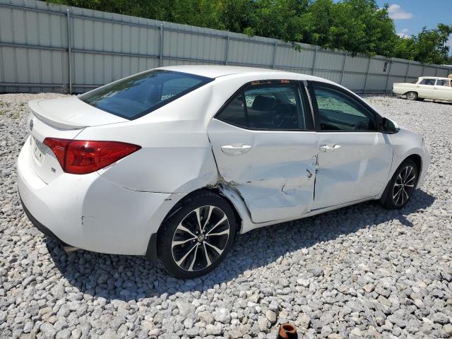 2T1BURHE0HC848835 - 2017 TOYOTA COROLLA L WHITE photo 3