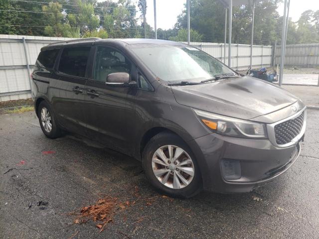 KNDMB5C18G6084301 - 2016 KIA SEDONA LX BROWN photo 4