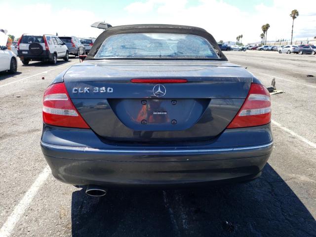 WDBTK56F69T104700 - 2009 MERCEDES-BENZ CLK 350 GRAY photo 6