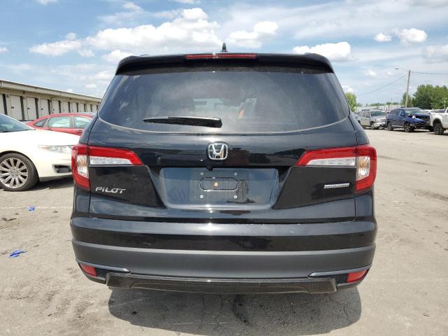 5FNYF5H2XNB027087 - 2022 HONDA PILOT SE BLACK photo 6