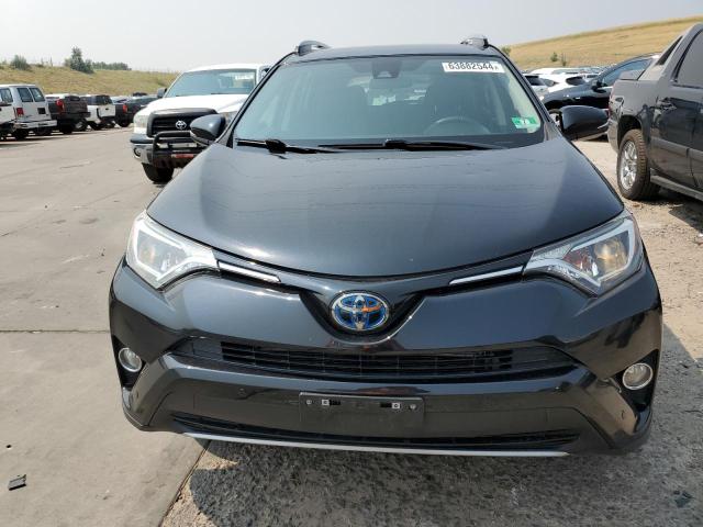 JTMRJREV0JD208631 - 2018 TOYOTA RAV4 HV LE BLACK photo 5