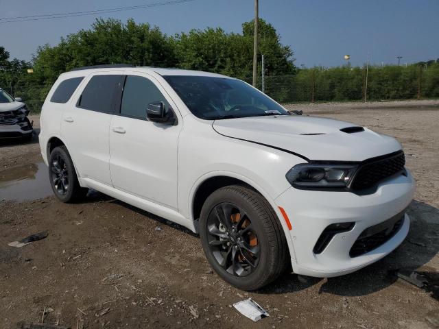 1C4RDJDG4PC606483 - 2023 DODGE DURANGO GT WHITE photo 4