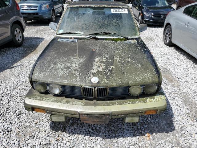 WBADC8403J3263050 - 1989 BMW 535 AUTOMATIC BLACK photo 5