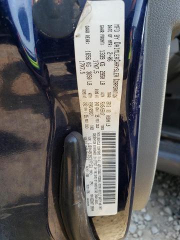 1J8HH48K36C277153 - 2006 JEEP COMMANDER 蓝色 照片 13