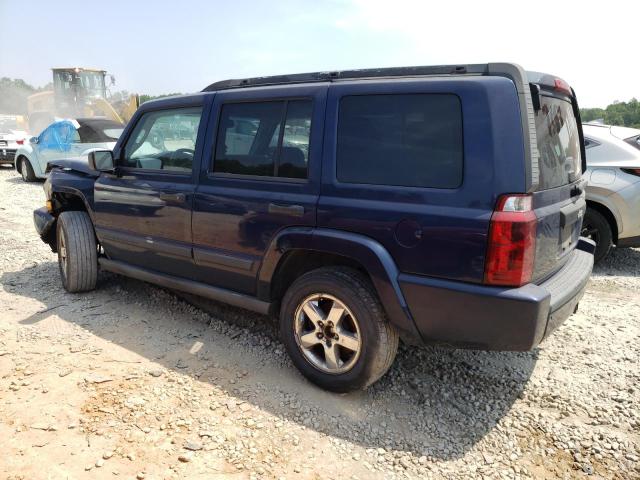 1J8HH48K36C277153 - 2006 JEEP COMMANDER BLUE photo 2