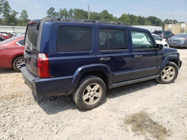 1J8HH48K36C277153 - 2006 JEEP COMMANDER BLUE photo 3