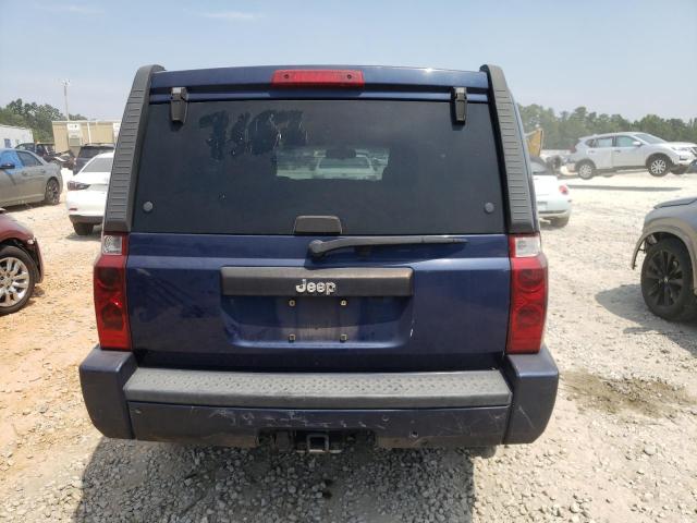 1J8HH48K36C277153 - 2006 JEEP COMMANDER BLUE photo 6