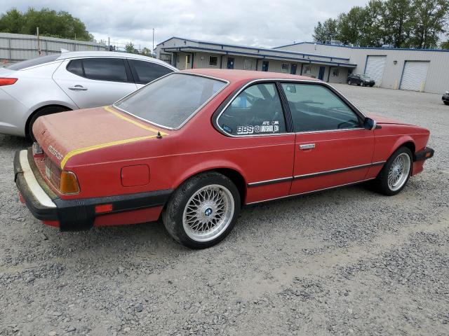 WBAEC8406G0612264 - 1986 BMW 635 CSI AUTOMATIC RED photo 3
