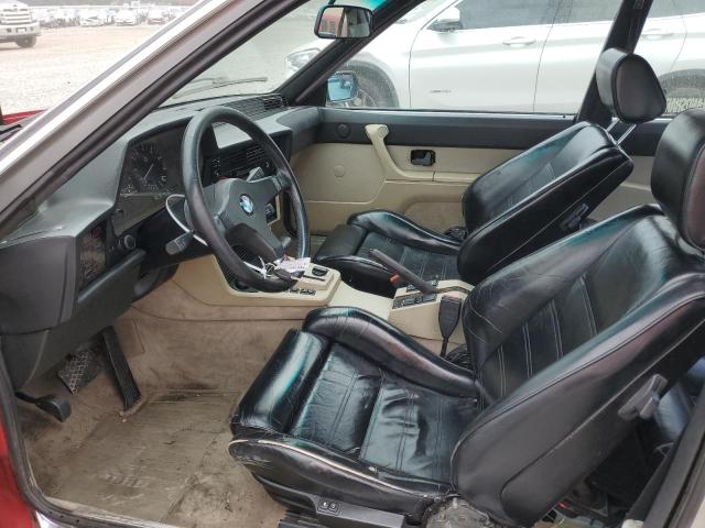 WBAEC8406G0612264 - 1986 BMW 635 CSI AUTOMATIC RED photo 7