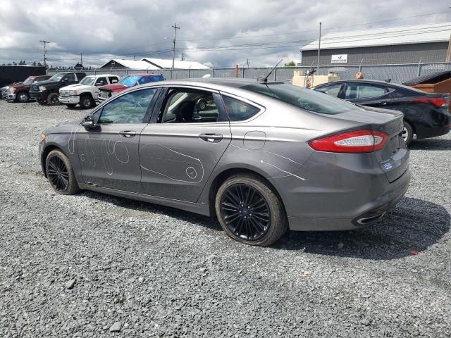 3FA6P0T99ER370070 - 2014 FORD FUSION SE GRAY photo 2