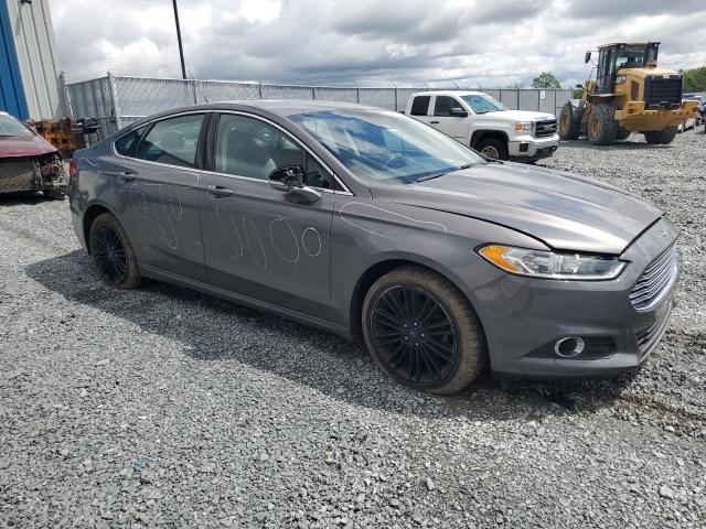 3FA6P0T99ER370070 - 2014 FORD FUSION SE GRAY photo 4