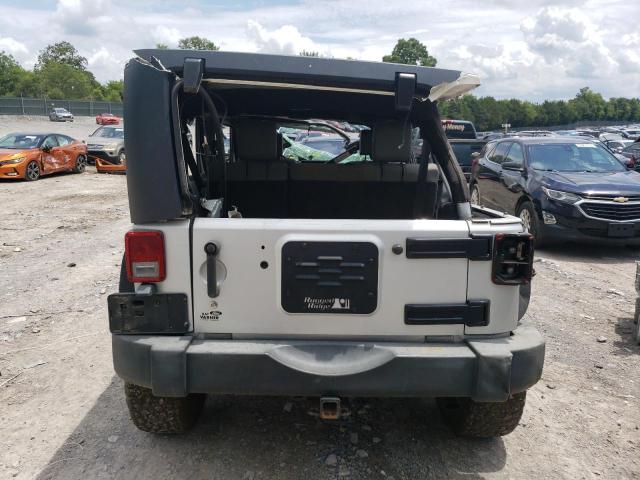 1J4GA39118L502805 - 2008 JEEP WRANGLER U X SILVER photo 6